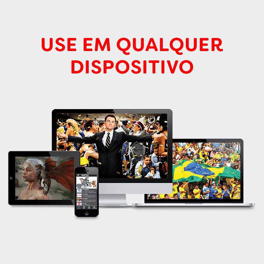 Use em qualquer dispositivo